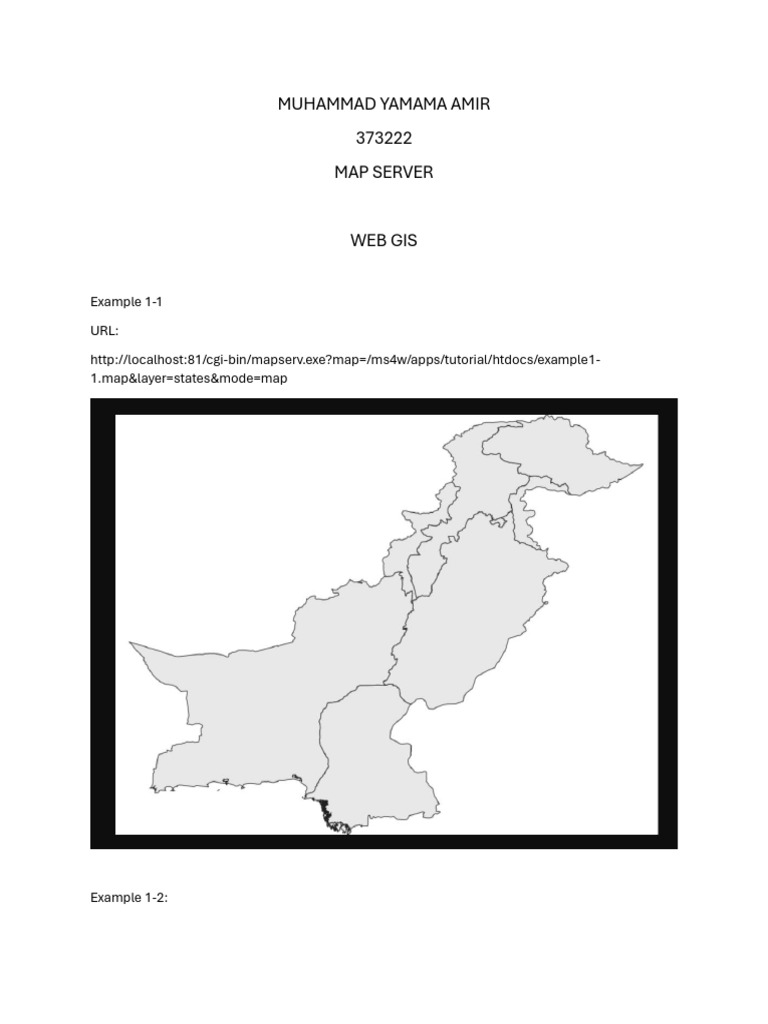 Planning Authority Map Server