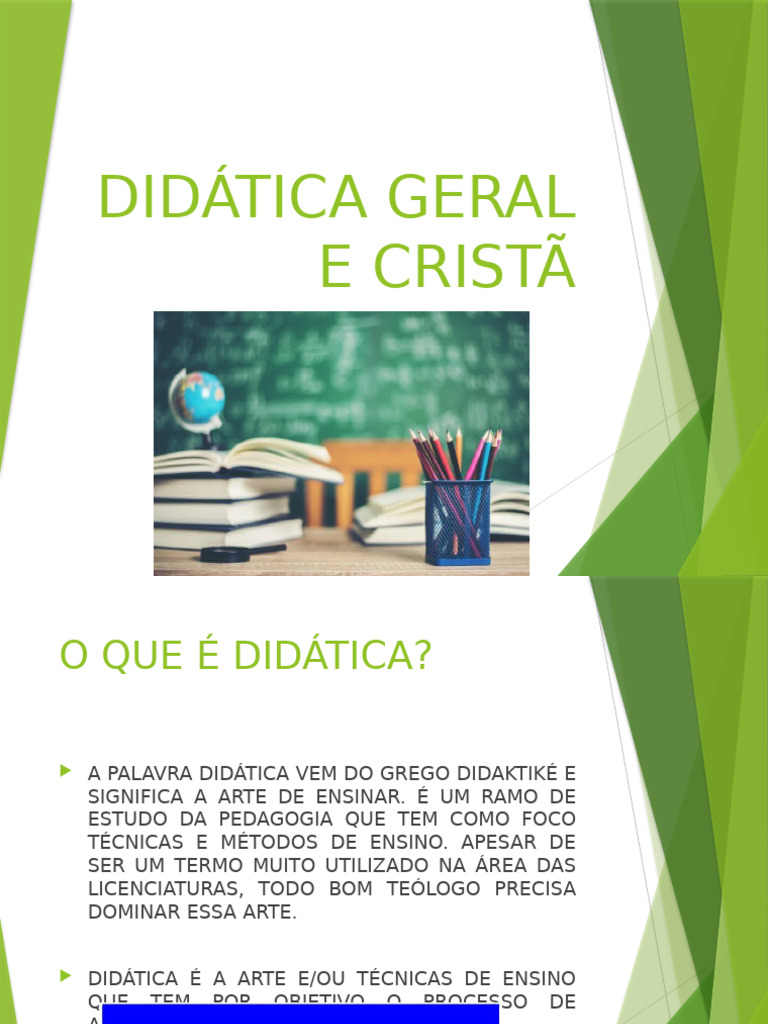 O Que É Didática | PDF