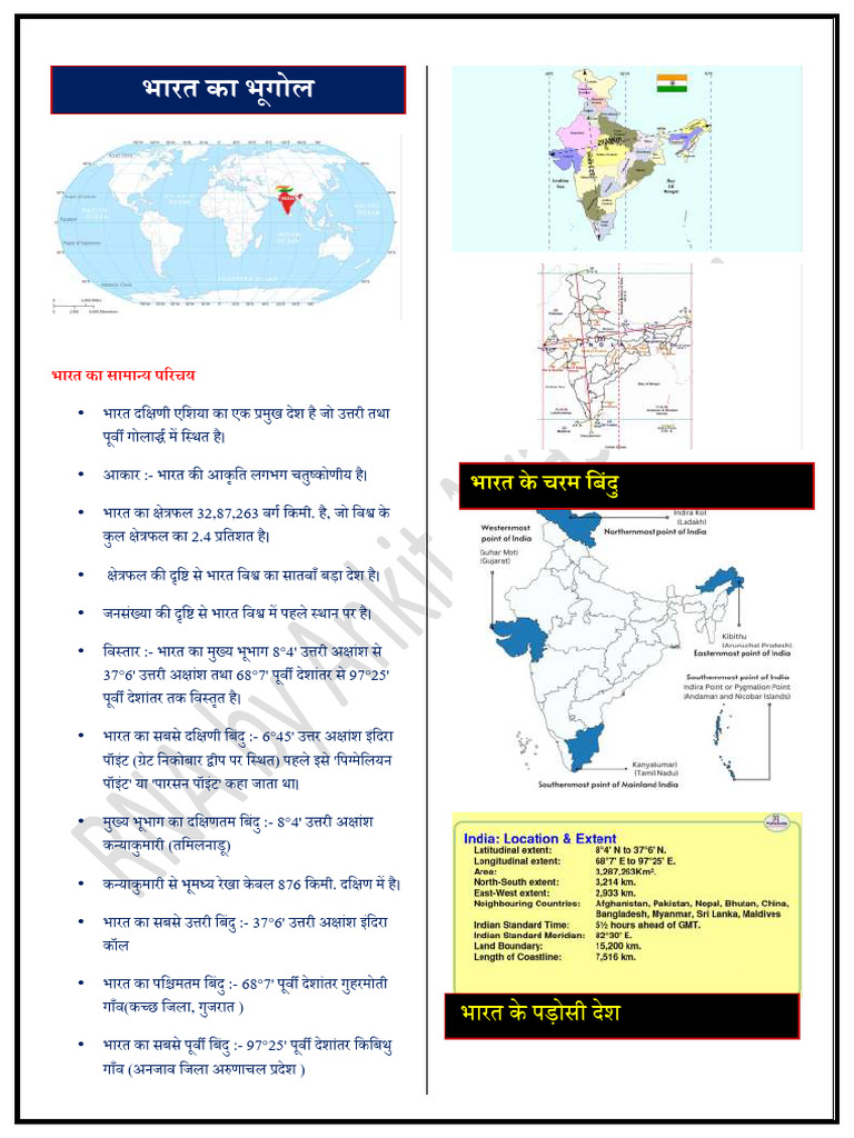 Geography Notes Pdf
