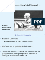 Kazimierz Dabrowski: A Brief Biography: W. Tillier Calgary, Alberta. October, 2000