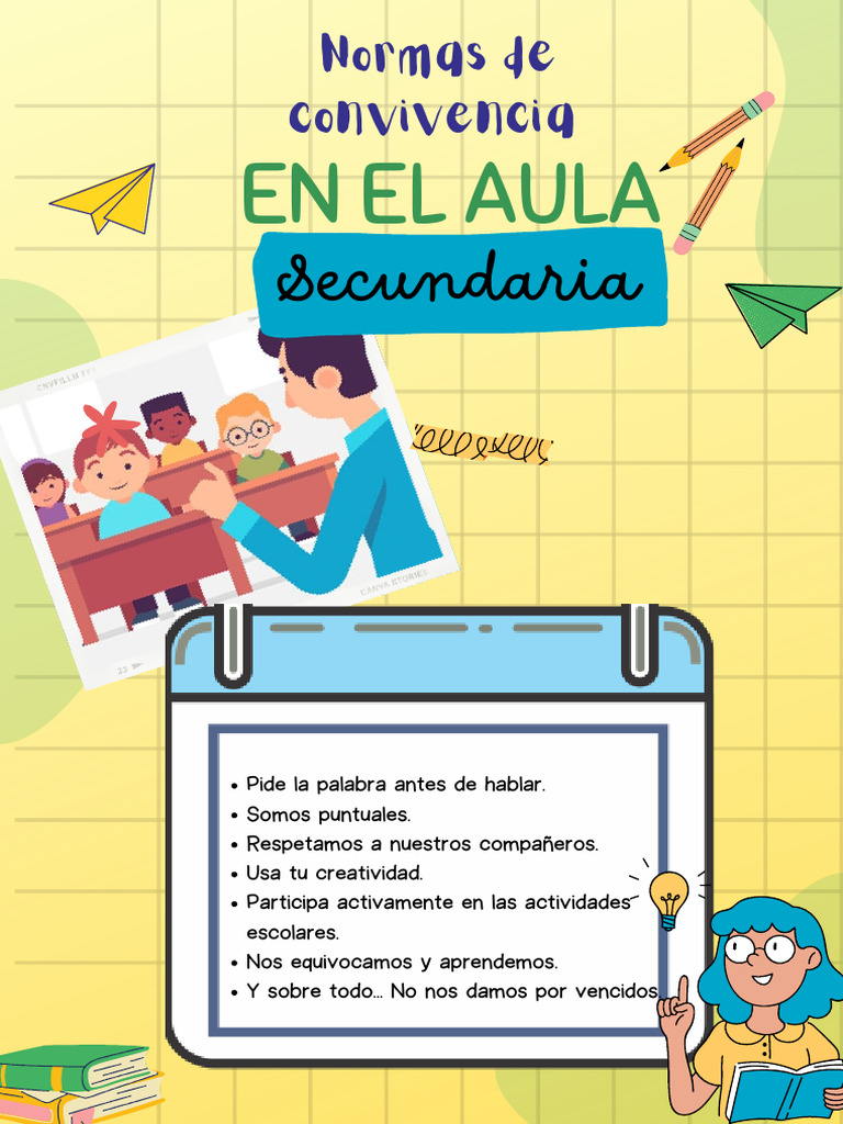 Normas de Convivencia en Secundaria | PDF