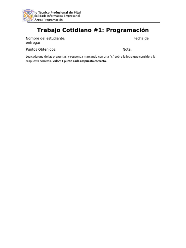 Pr ctica programaci n java 1 pdf