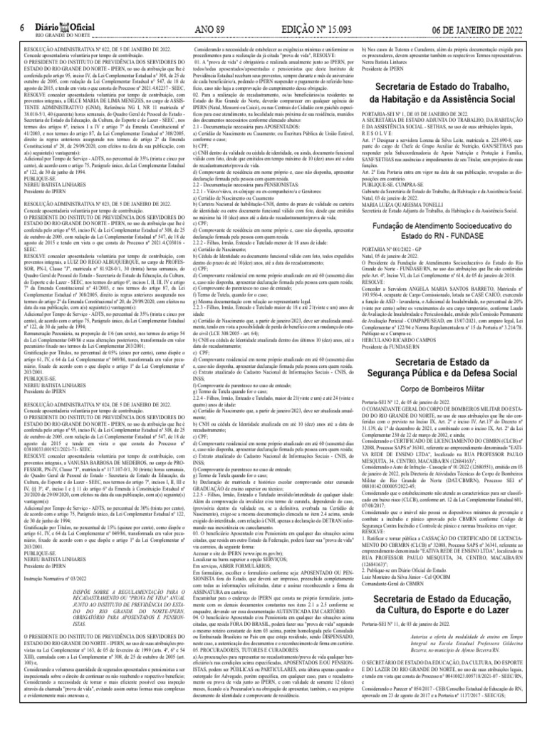 DO - 06 - 01 - 2022 EETI Gilmar Rodrigues de Lima | PDF