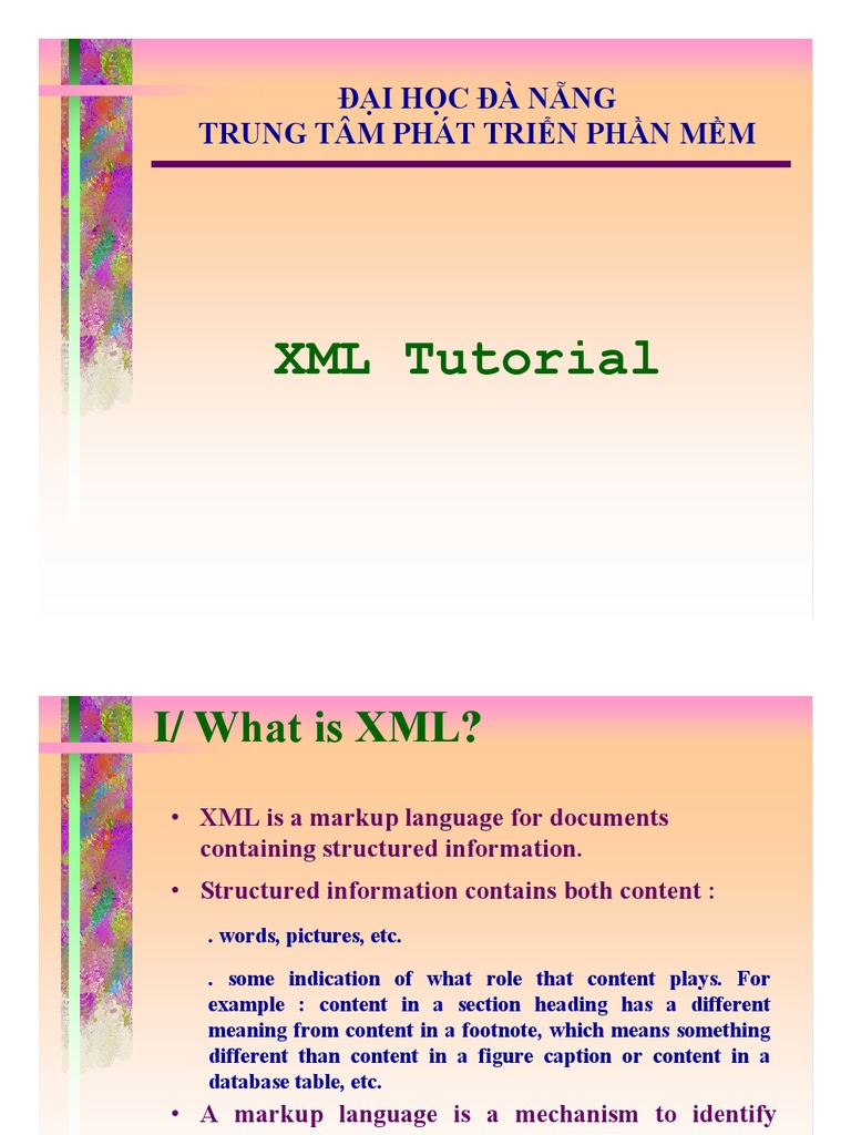 XML Tutorial: Basics and Development Goals | PDF | Xslt | Html Element