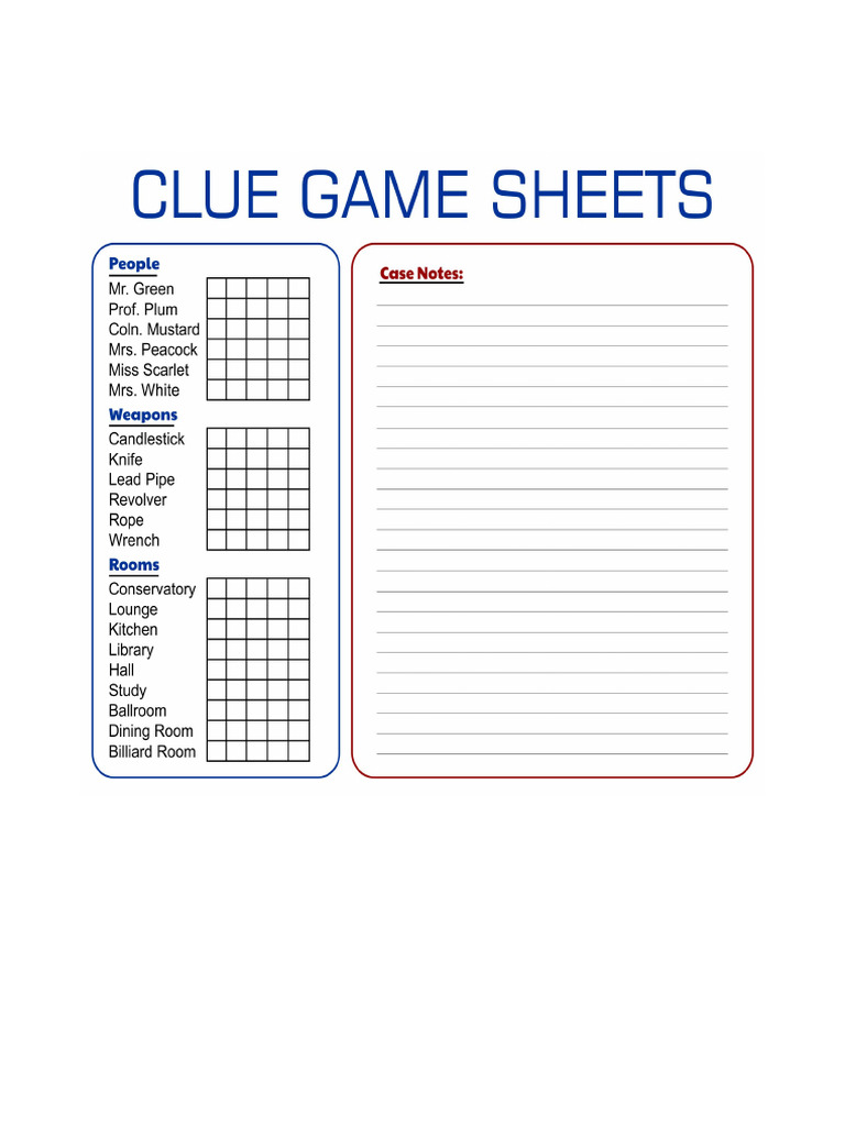 Clue Game Sheets Printable 364818 Jpg - 1727441707