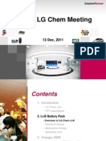Presentation by LG Chem, December 13, 2011