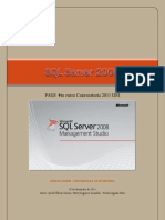 SQL Server 2008 PAUS 4to curso Convocatoria 2011 UNI