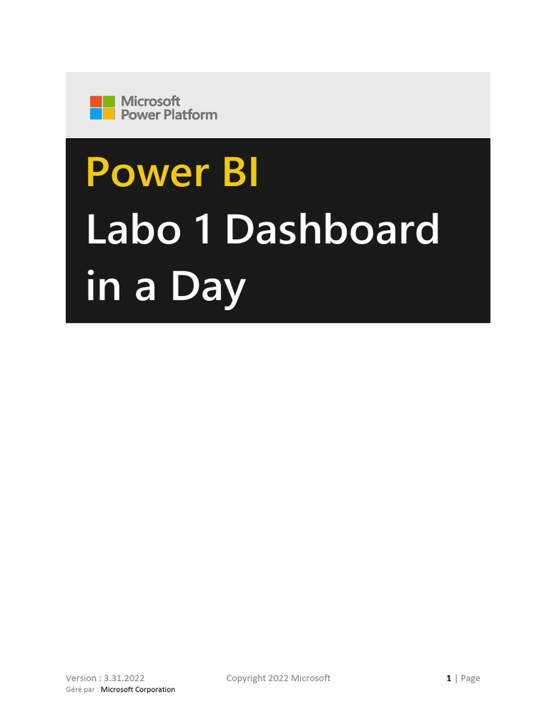 Lab 1 - Accessing and Preparing Data | PDF