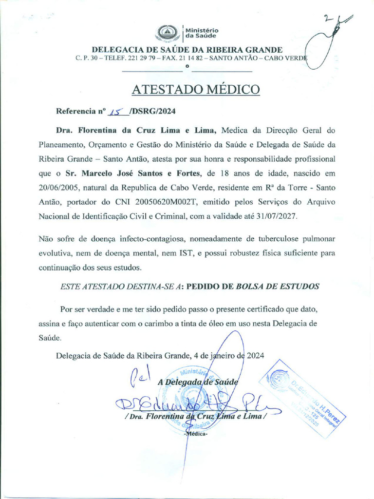 Atestado Medico | PDF
