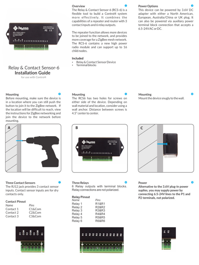 InstallC4 RCS6 | PDF