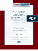 Al Qaeda's Operating Environments Report
