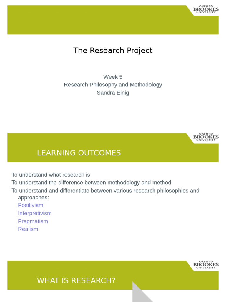 Week 5 Lecture Notes | PDF