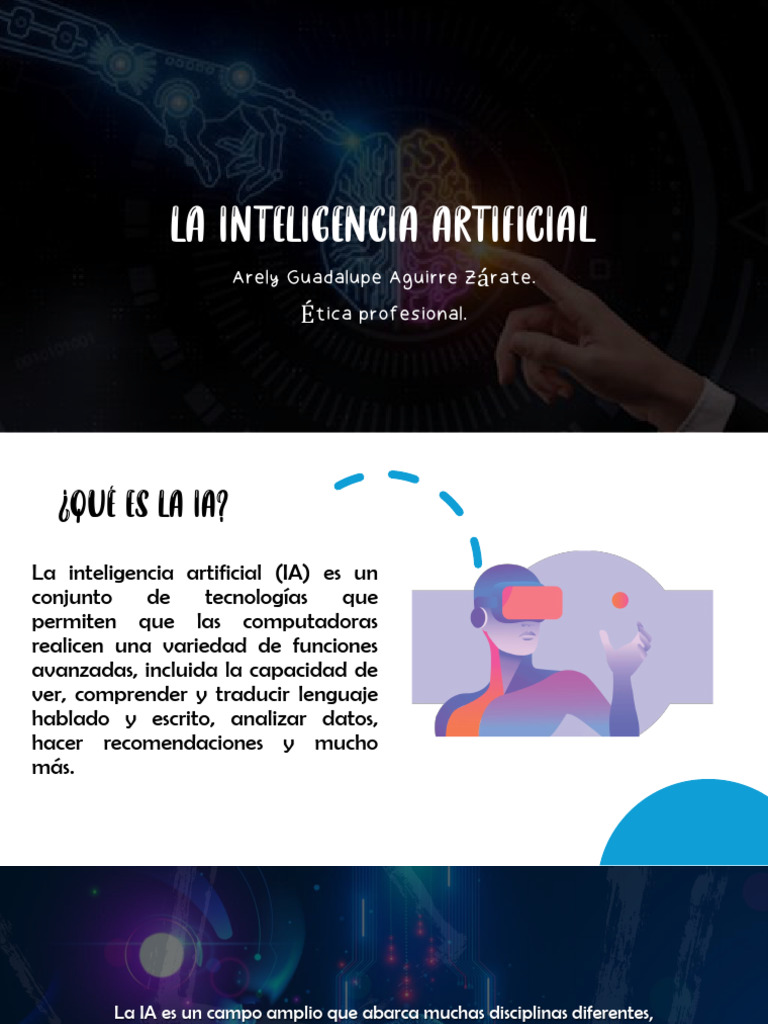 La Inteligencia Artificial | PDF