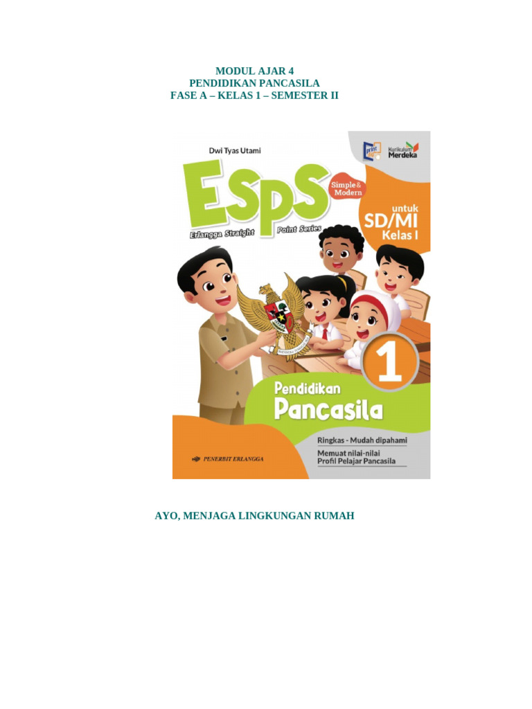 Modul Ajar Semester 2 Pendidikan Pancasila | PDF
