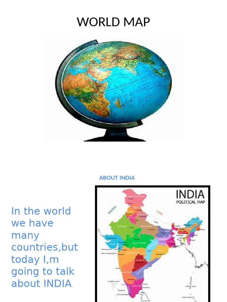 World Map PDF