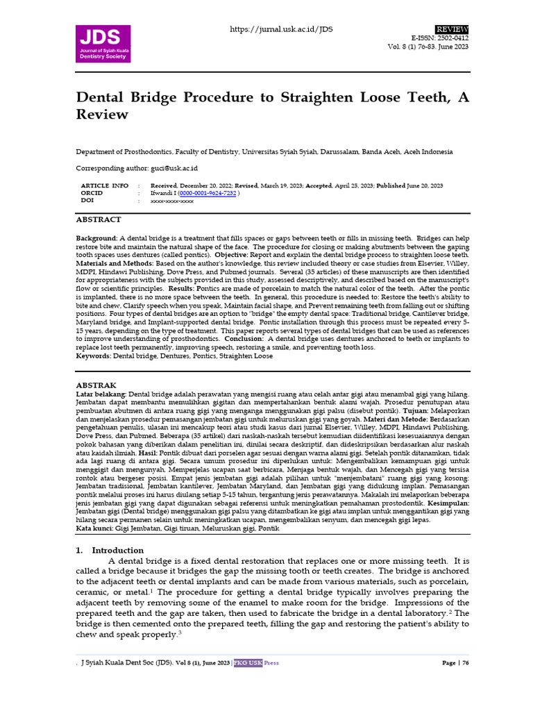 Tipe Bridge | PDF
