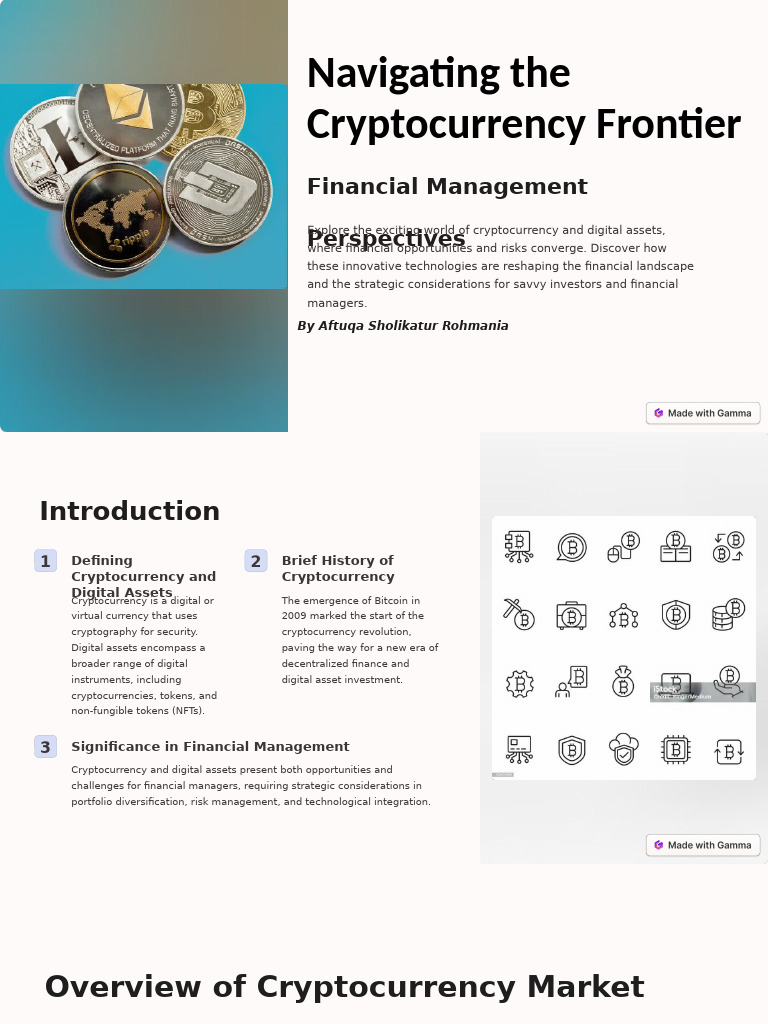 Navigating The Cryptocurrency Frontier Financial Management ...