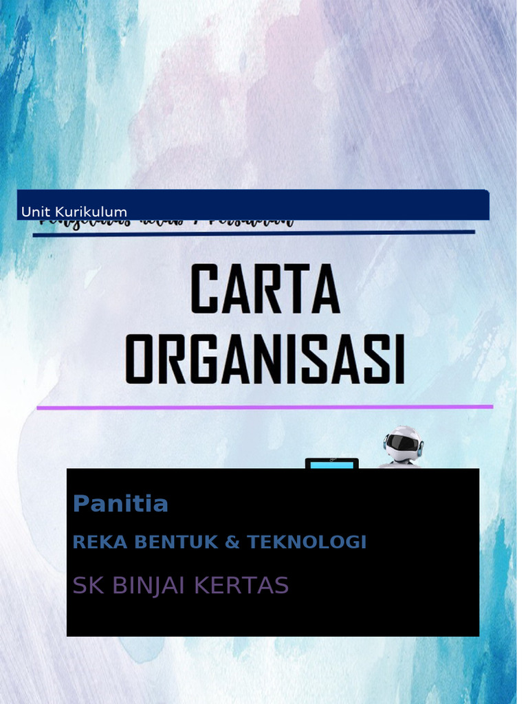 Carta Organisasi Panitia RBT | PDF
