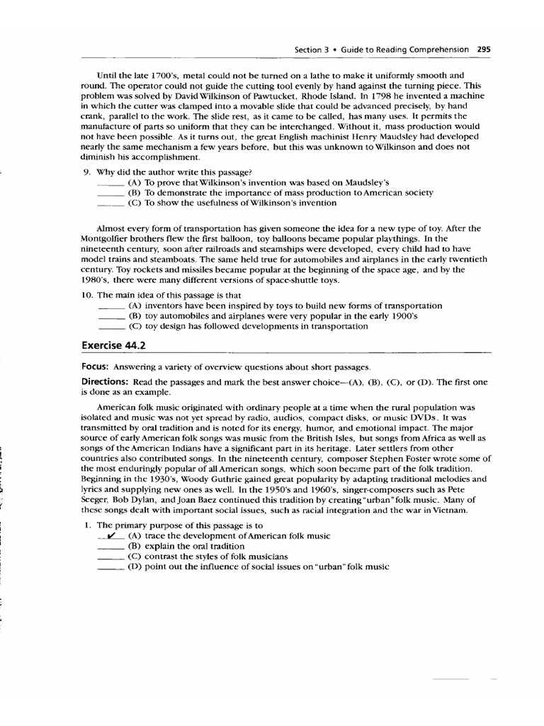 Day 4. Supervised Learning 2 - Reading Project Exercise 44.2 | PDF