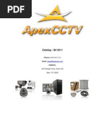 Download ApexCCTV Catalog by ApexCCTV SN76262471 doc pdf