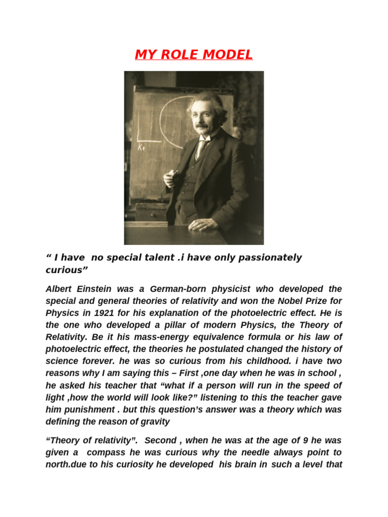 Albert Einstein | PDF