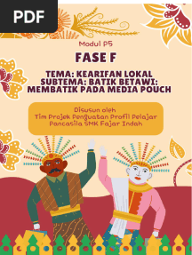 Modul P5 Kearifan Lokal Fase F