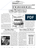 Winter 2003 Watershed Newsletter, Cambria Land Trust