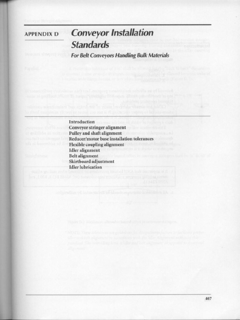 Cema Conv Installation STD Edi 5 App D | PDF