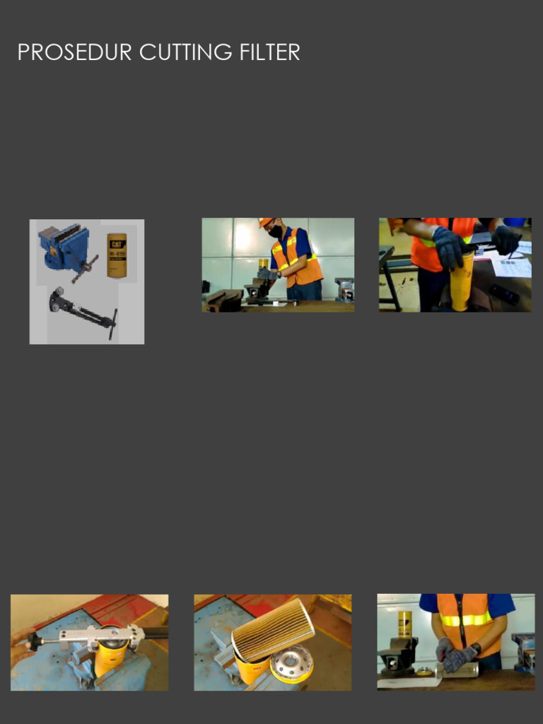 Prosedur Cutting Filter | PDF