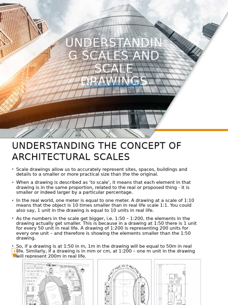Understanding Scales and Scale Drawings 1 | PDF