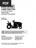 Huskee Riding Mower Manual | Tractor