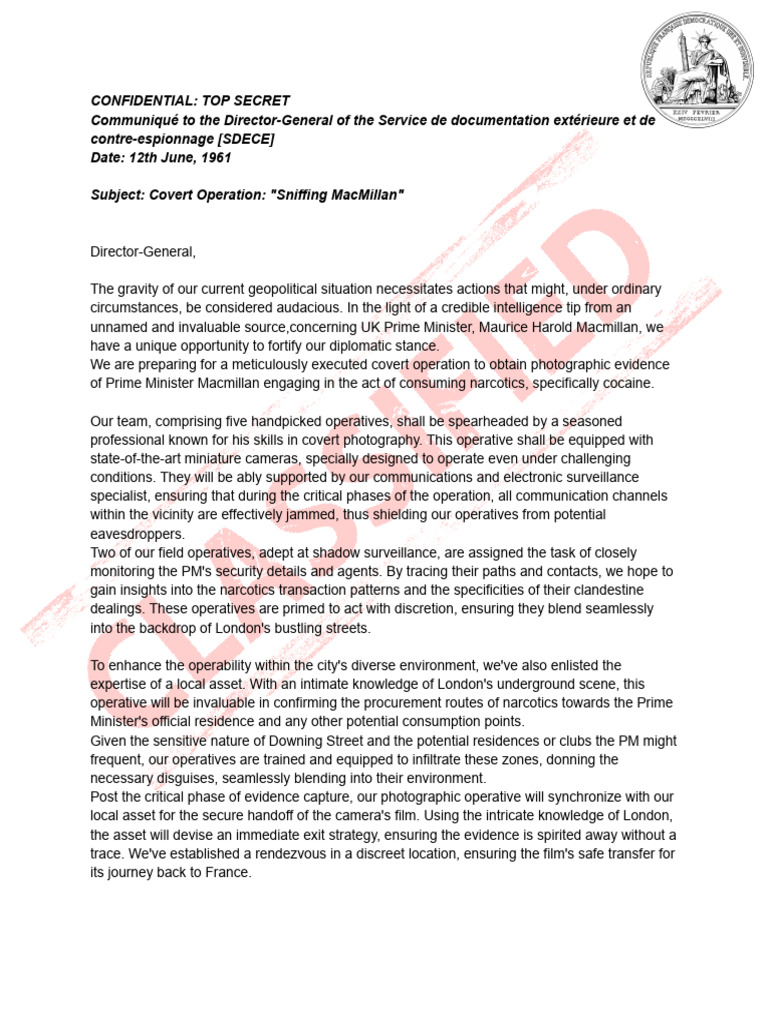 Confidential Top Secret (Uk) | PDF