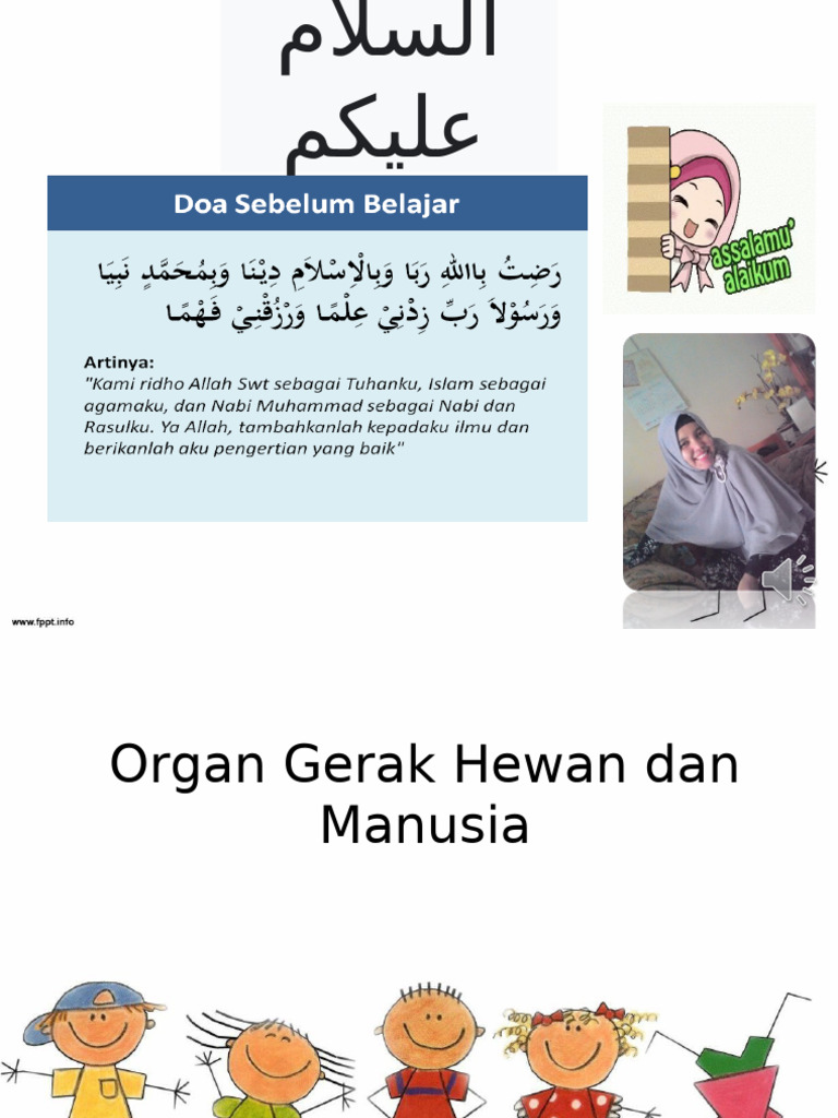 IPA Alat Gerak Tema 1 Sound | PDF