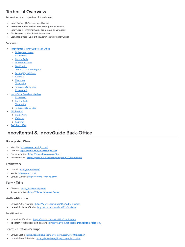 Technical Overview Wiki InnovQube | PDF