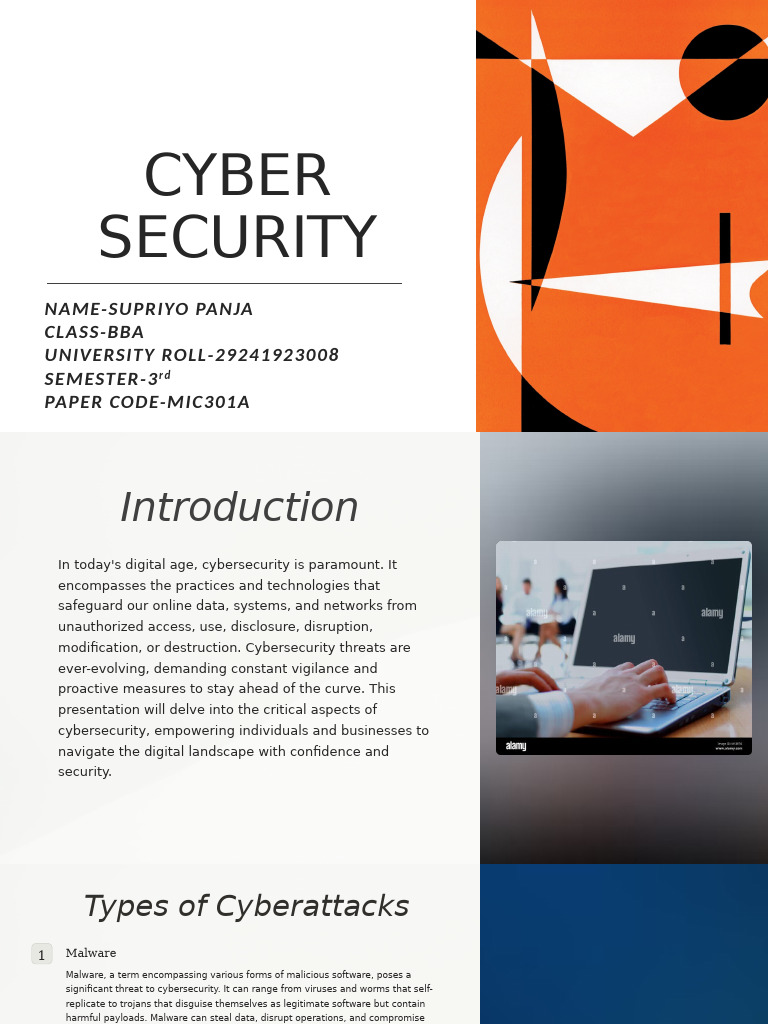 Cybersecurity Protecting Your Digital World | PDF