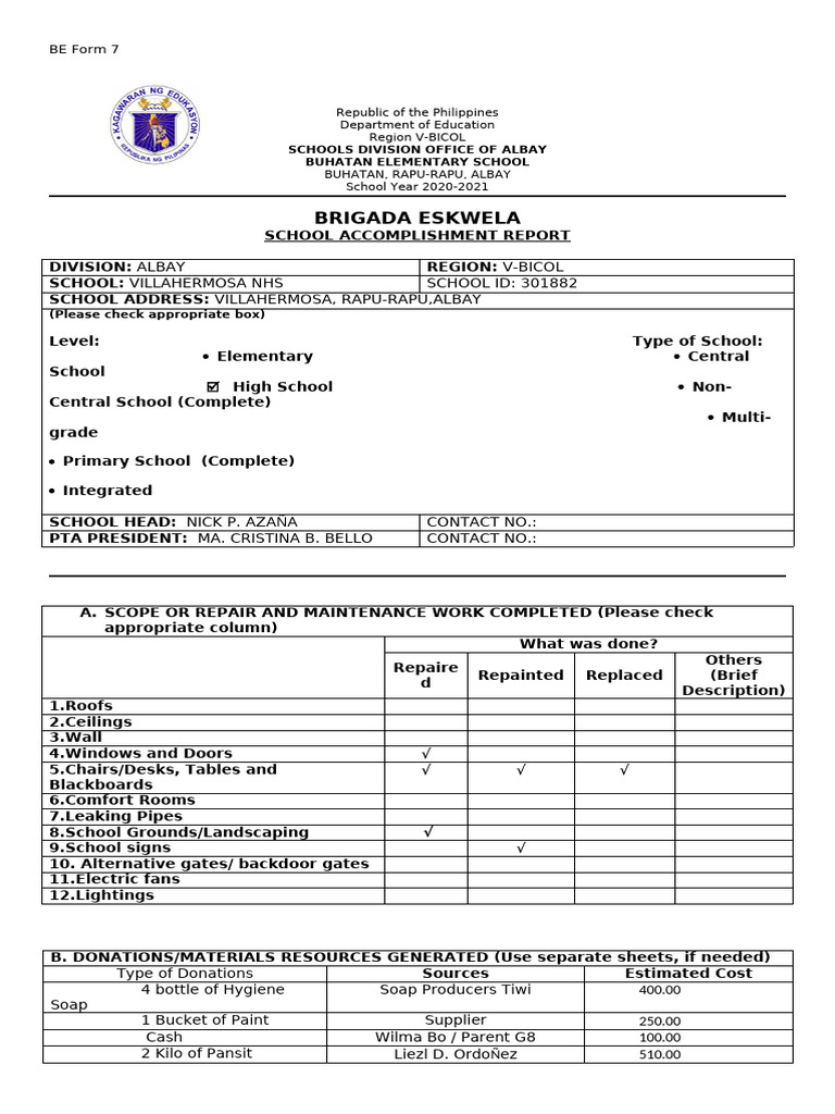 Brigada Report | PDF