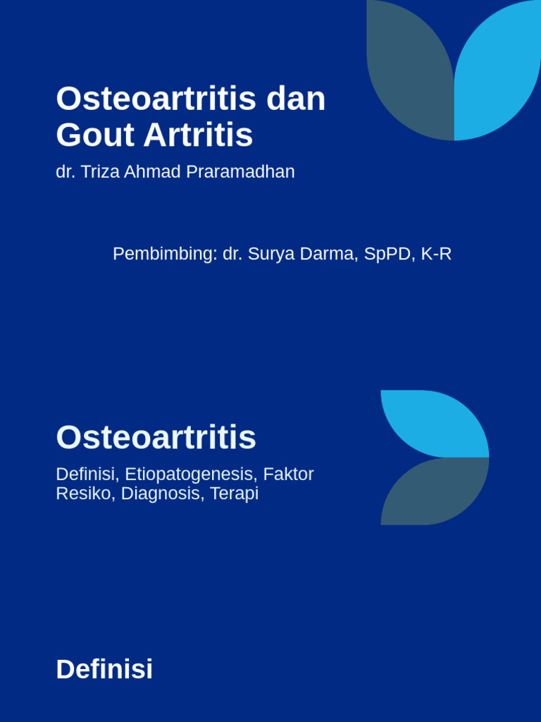 OA Dan Gout Biru | PDF