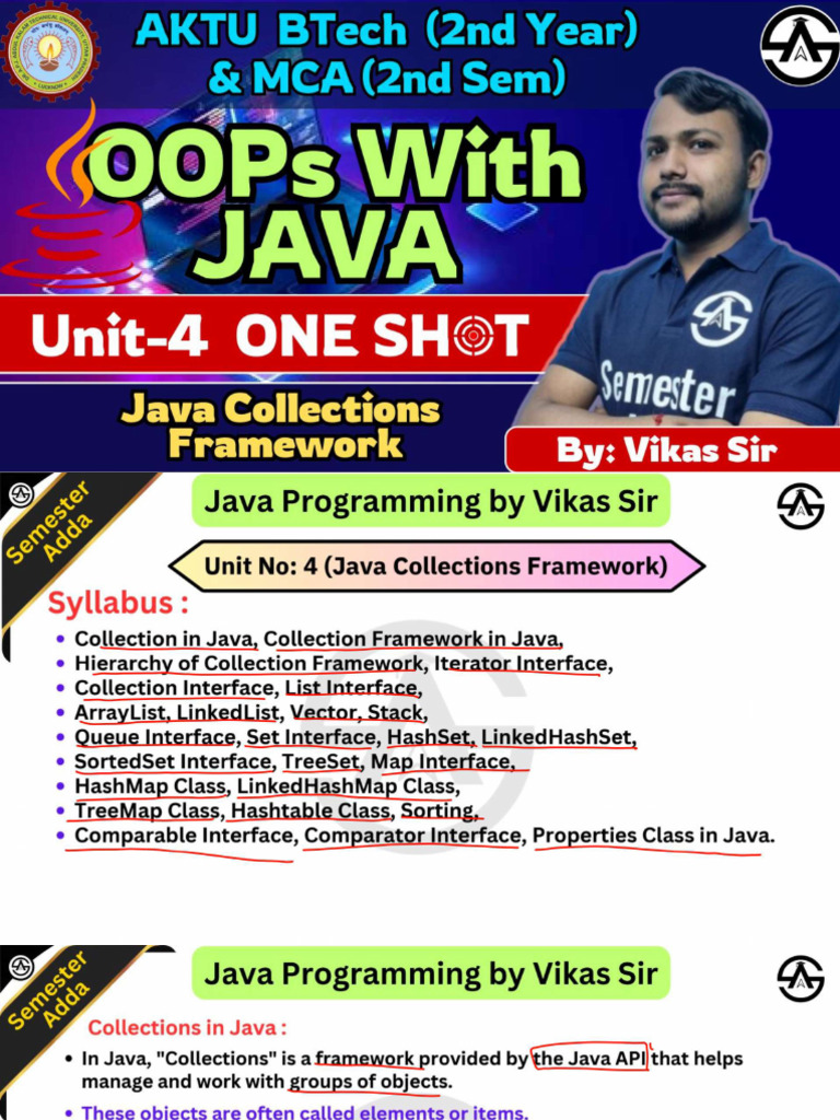 Java Unit-4 One Shot Marathon Notes | PDF