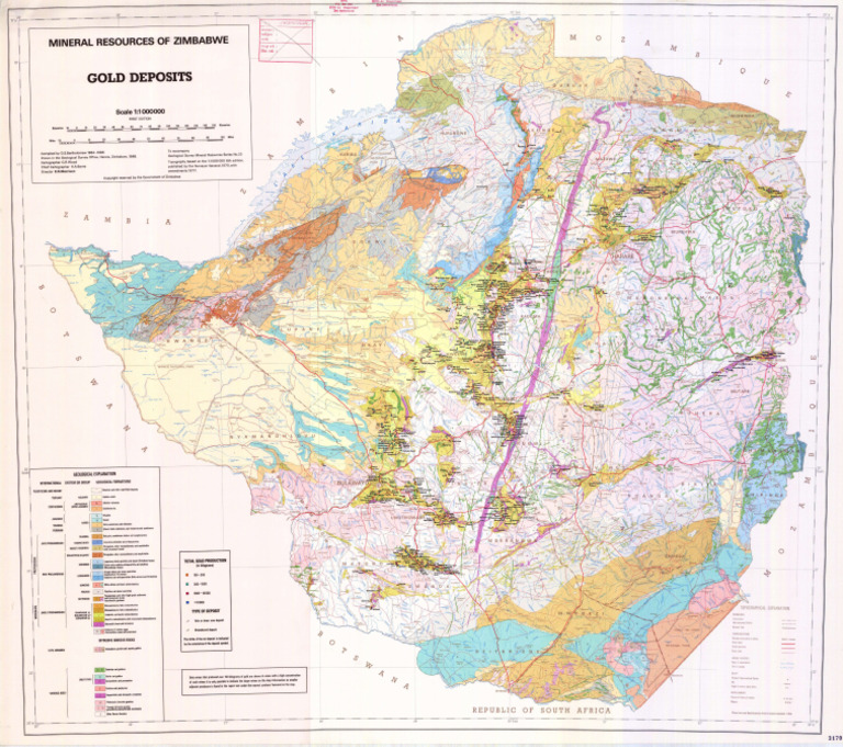 Zimbabwe Gold Deposits MAP - Compressed | PDF
