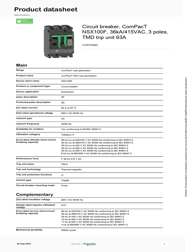Schneider Electric - ComPacT | PDF