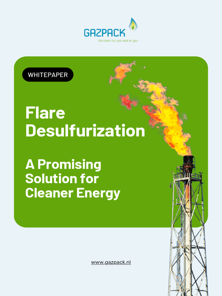 Whitepaper Flare Desulfurization Gazpack | PDF
