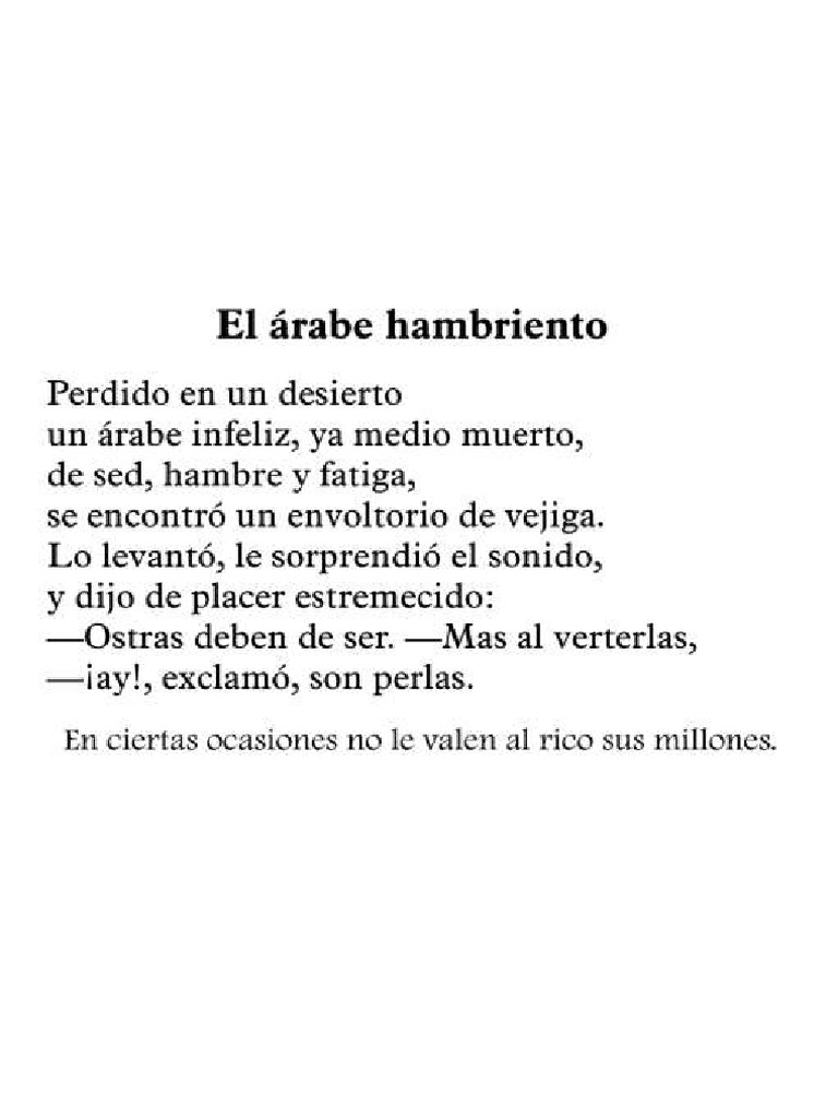 El Arabe Hambriento | PDF