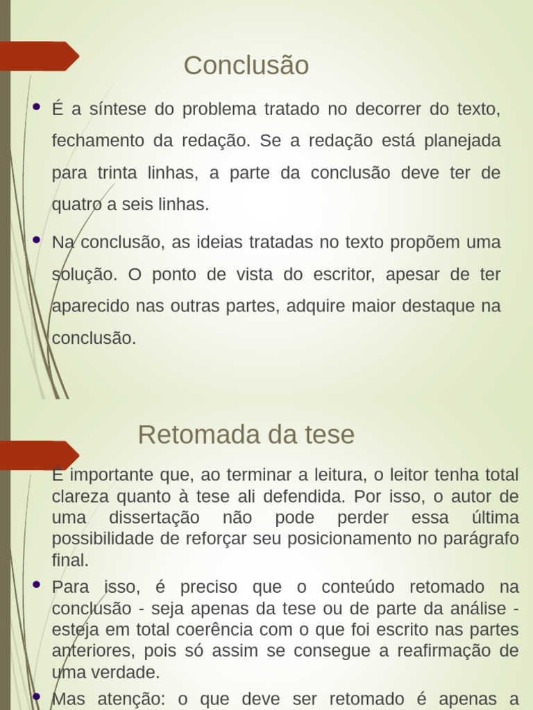 Conclusão | PDF