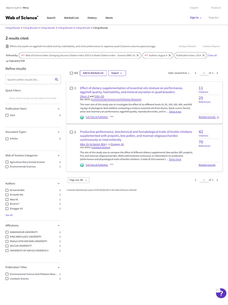 G-1.1_Citations of Effects of propolis on eggshell microbial activity ...