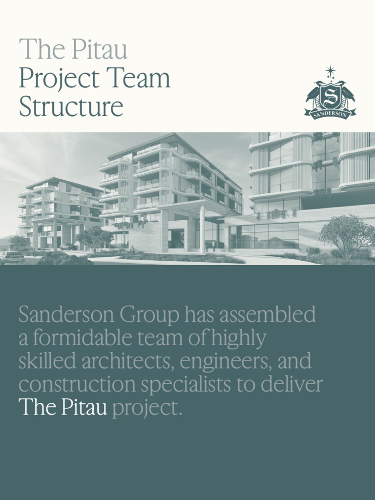 The Pitau Project Team Overview | PDF | Engineering | Real Estate