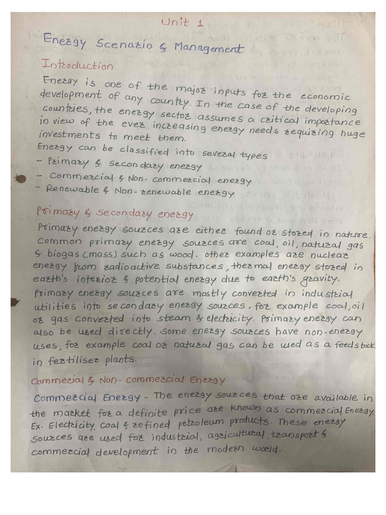 Eam Unit 1 Notes Pdf