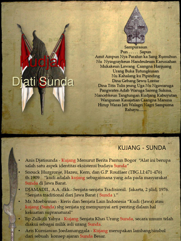 Buku Pusaka Kujang Sunda | PDF