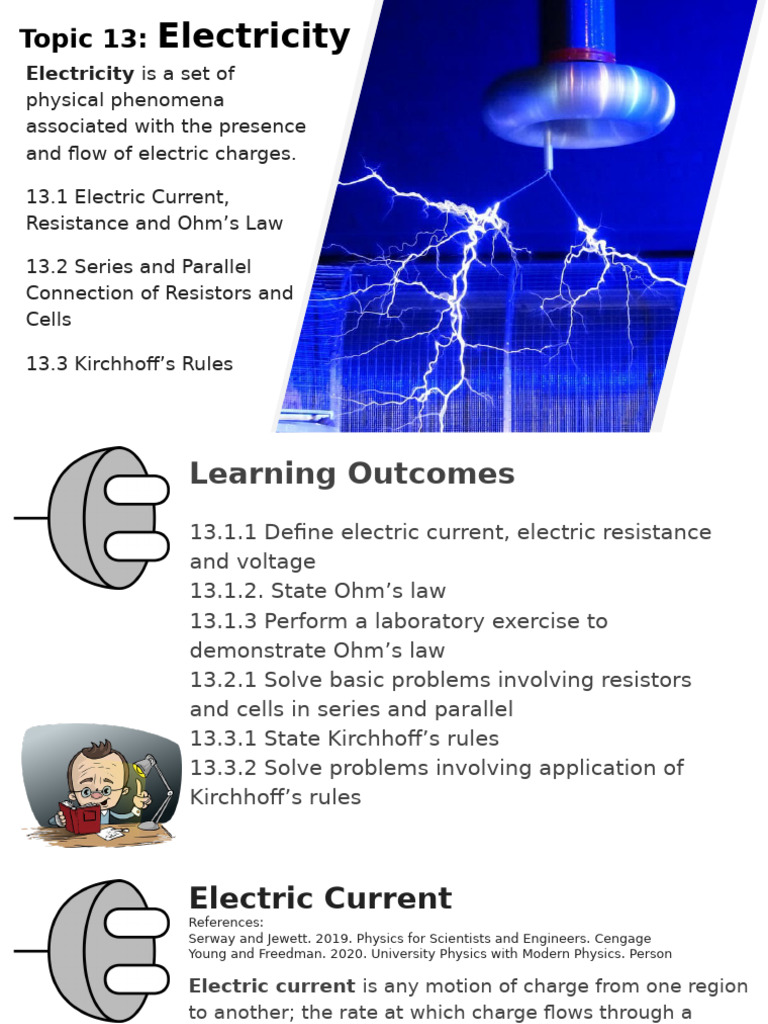 Lesson-13 Electricity | PDF