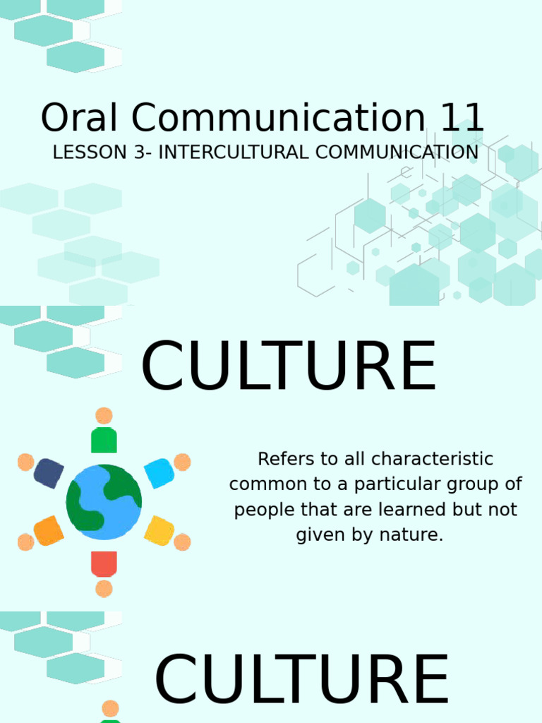 Oral Comm Lesson 3 | PDF