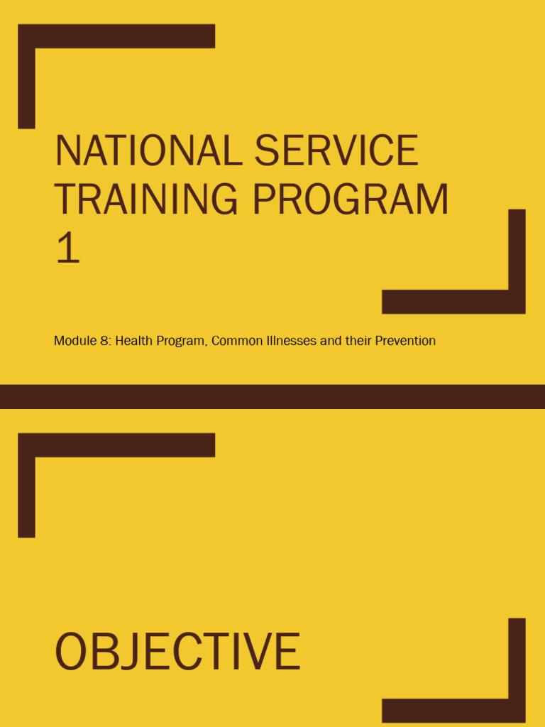 Module+8 NSTP+1 Health+Program,+Common+Illness+&+Their+Prevention ...